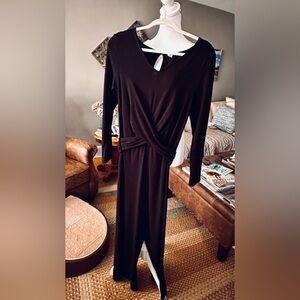 Old Navy Black Jersey Jumpsuit